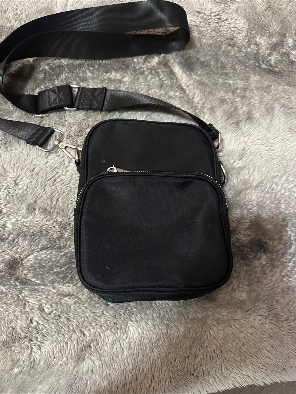 Classic Black Crossbody Sling Bag